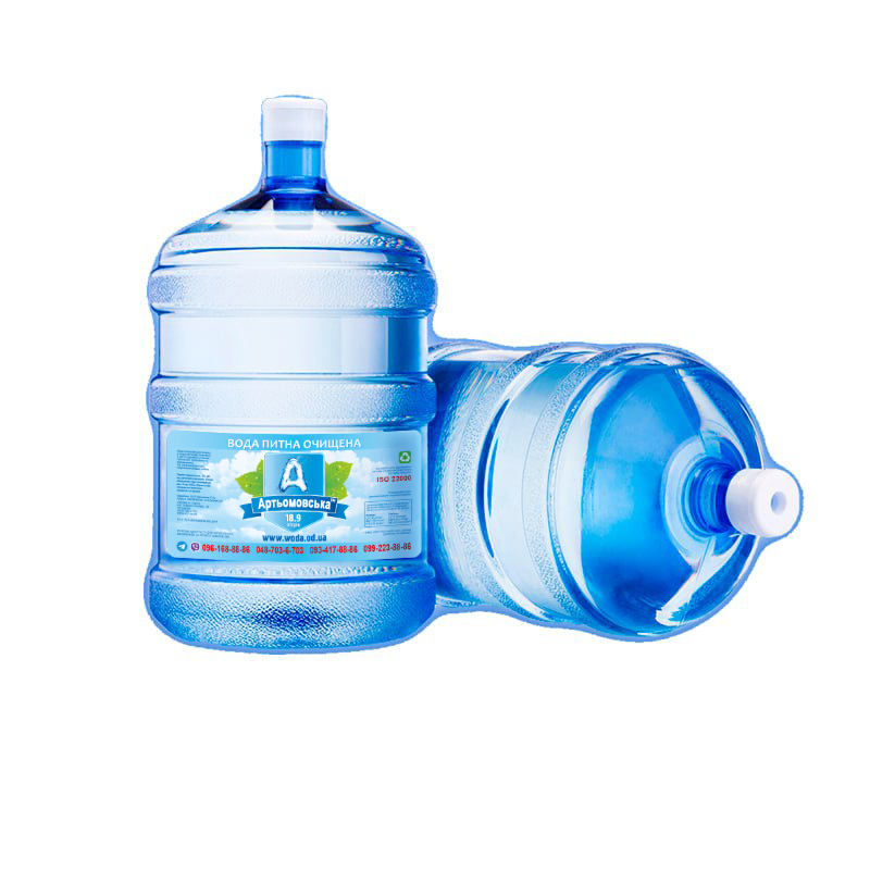 Вода питна бутильована АРТЬОМОВСЬКА, негазована 18,9 л.